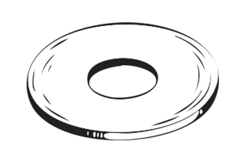 Flat Washer — MBCI flat washer detail cropped from the official product-gallery hardware illustration. Dimensions are not inferred from the illustration.