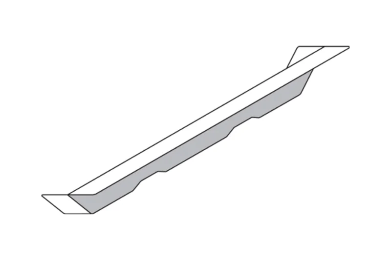PBR Metal Outside Closure — MBCI published product reference figure. The shown finish and configuration are representative; refer to the selected product options.