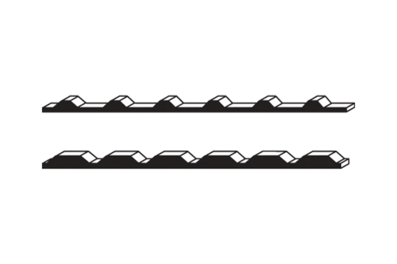 PBU Inside Closure Strip — MBCI published product reference figure. The shown finish and configuration are representative; refer to the selected product options.