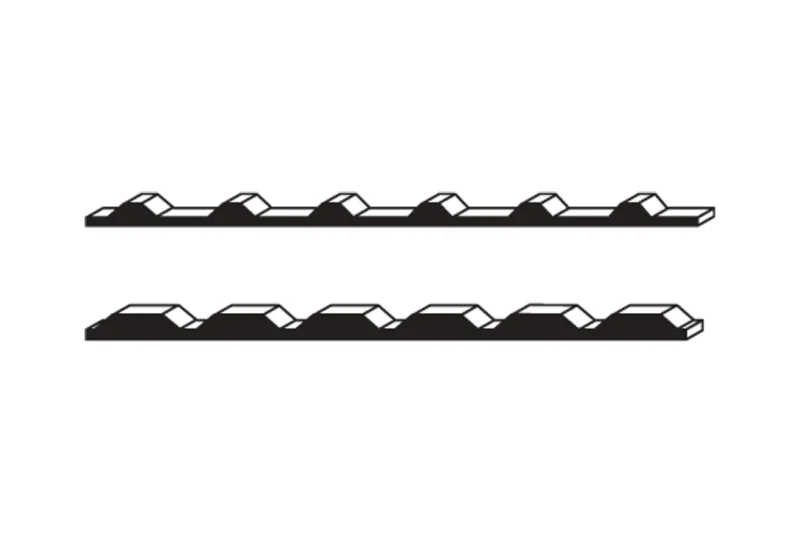 PBU Outside Closure Strip — MBCI published product reference figure. The shown finish and configuration are representative; refer to the selected product options.