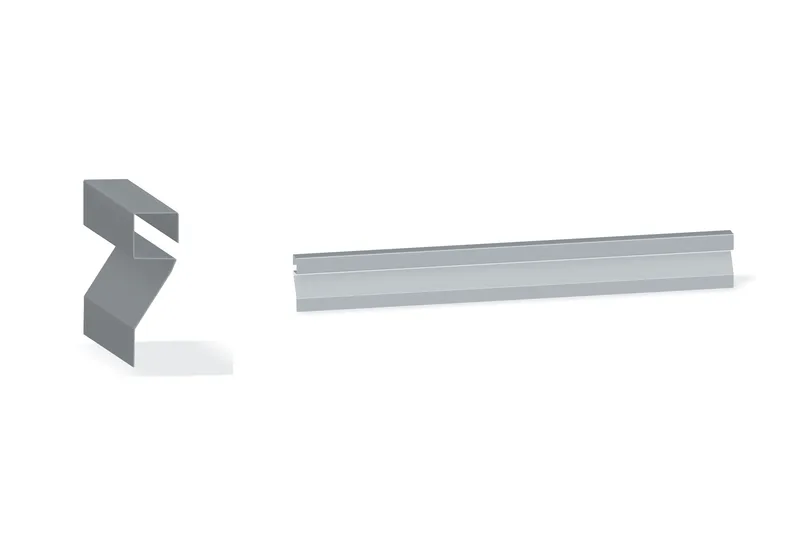 Base Trim without Sheeting — Product reference illustration. The shown finish and dimensions are representative; refer to the selected product options.