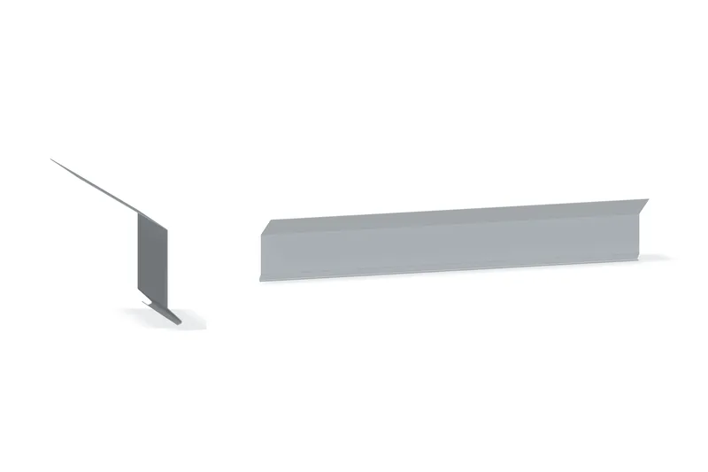 Box Eave Trim · order reference 60.24.018.FL325 — Product reference illustration. The shown finish and dimensions are representative; refer to the selected product options.