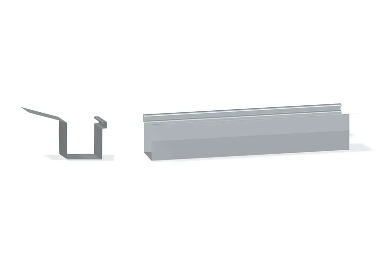 Box Gutter · order reference 60.24.018.T5261 — Product reference illustration. The shown finish and dimensions are representative; refer to the selected product options.