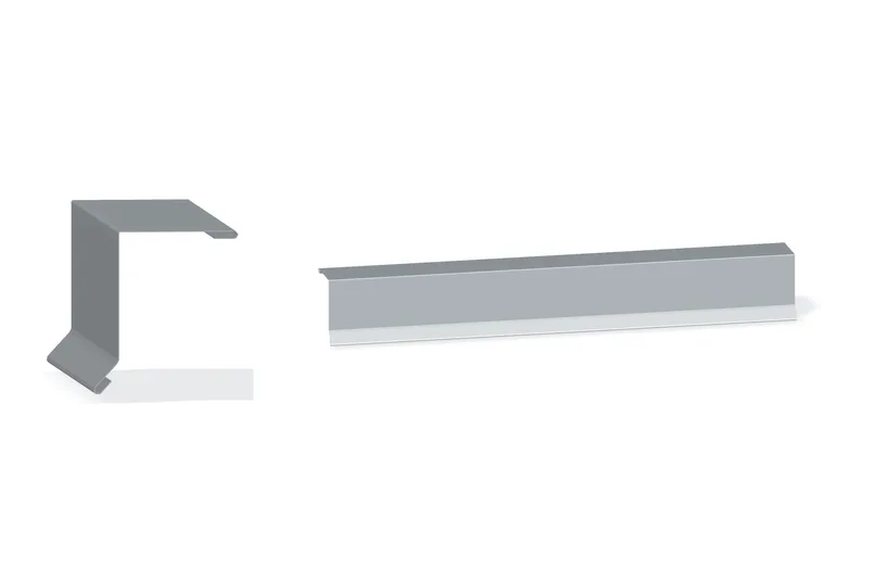 Box Rake Trim · order reference 60.24.018.T5231 — Product reference illustration. The shown finish and dimensions are representative; refer to the selected product options.