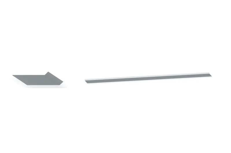 Continuous Cleat · order reference 60.24.018.T5121 — Product reference illustration. The shown finish and dimensions are representative; refer to the selected product options.