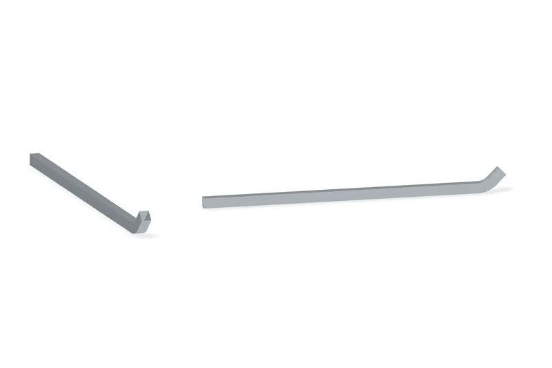 Downspout with 45° Elbow — Product reference illustration. The shown finish and dimensions are representative; refer to the selected product options.