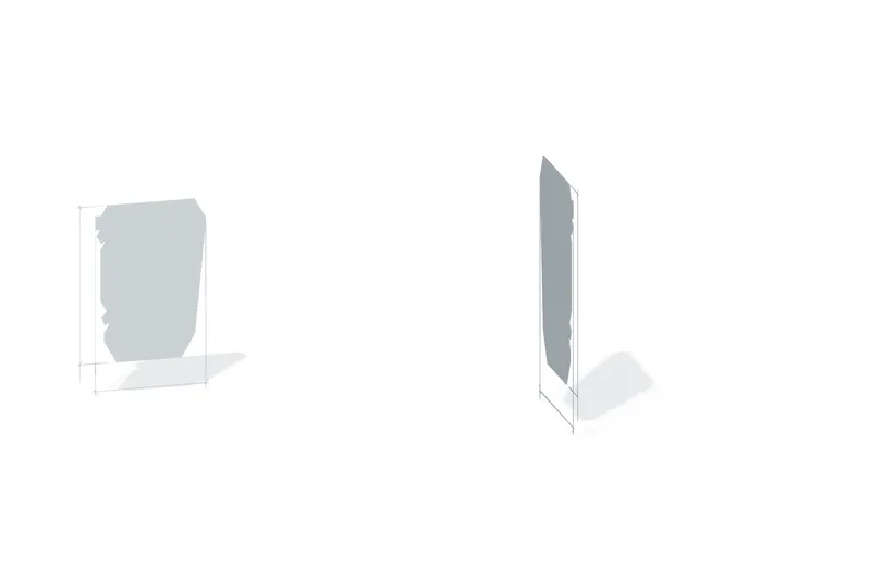 Edgecraft Southern Std. Eave Gutter End Cap - PBR — Product reference illustration. The shown finish and dimensions are representative; refer to the selected product options.