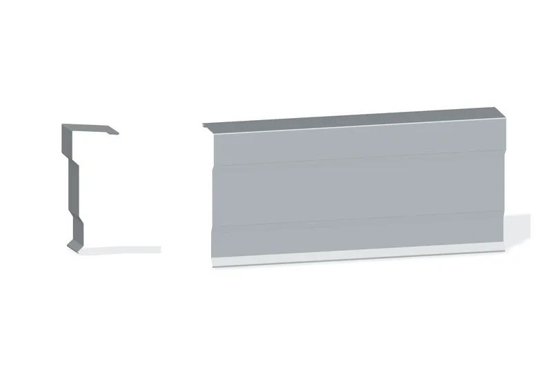 Edgecraft Southern Std. Peak Box - Roof At Steel Line with 1-1/4" Wall Panel — Product reference illustration. The shown finish and dimensions are representative; refer to the selected product options.