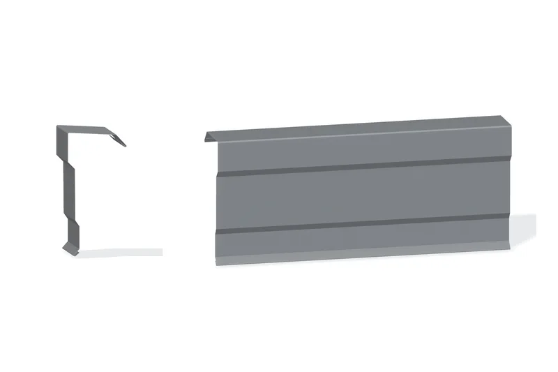 Edgecraft Southern Std. Peak Box - PBR Roof At Steel Line Up To 3/4" with 3/4" Thru 1-3/4" Wall Panel — Product reference illustration. The shown finish and dimensions are representative; refer to the selected product options.