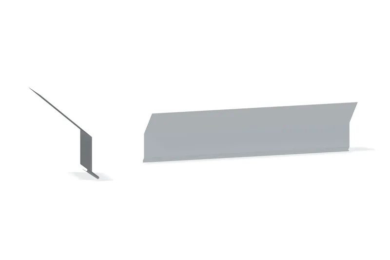 Extended Eave Trim — Product reference illustration. The shown finish and dimensions are representative; refer to the selected product options.