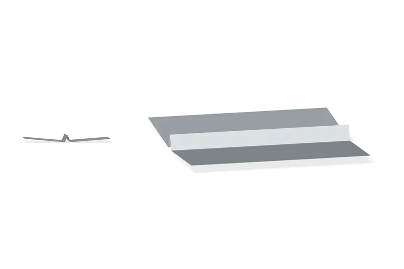 Extended Valley Trim · order reference 60.24.018.FL711 — Product reference illustration. The shown finish and dimensions are representative; refer to the selected product options.
