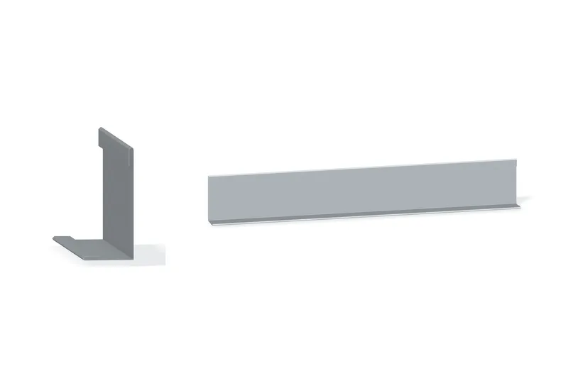 Fascia Angle Trim — Product reference illustration. The shown finish and dimensions are representative; refer to the selected product options.