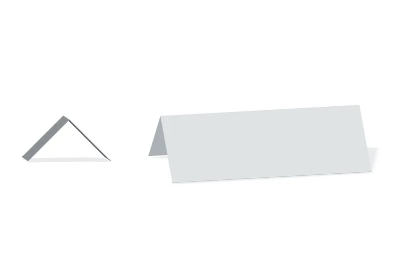 Fixed Ridge or Hip Flashing — Product reference illustration. The shown finish and dimensions are representative; refer to the selected product options.
