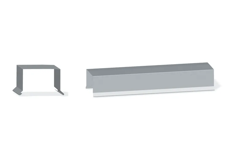 Hem-Lock Coping Trim — Product reference illustration. The shown finish and dimensions are representative; refer to the selected product options.