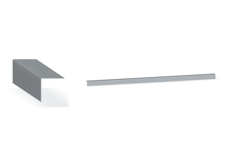 High Wind Parapet Rake Cleat — Product reference illustration. The shown finish and dimensions are representative; refer to the selected product options.