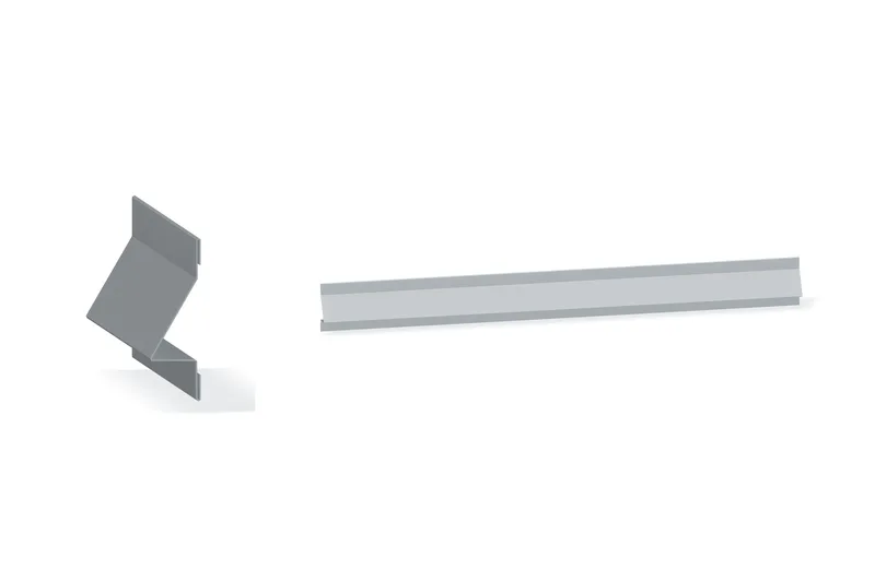 High Wind Rake Slide Trim — Product reference illustration. The shown finish and dimensions are representative; refer to the selected product options.