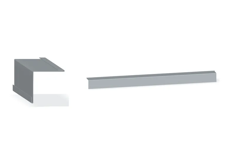 Inside Angle Trim · order reference 60.24.018.FL28 — Product reference illustration. The shown finish and dimensions are representative; refer to the selected product options.