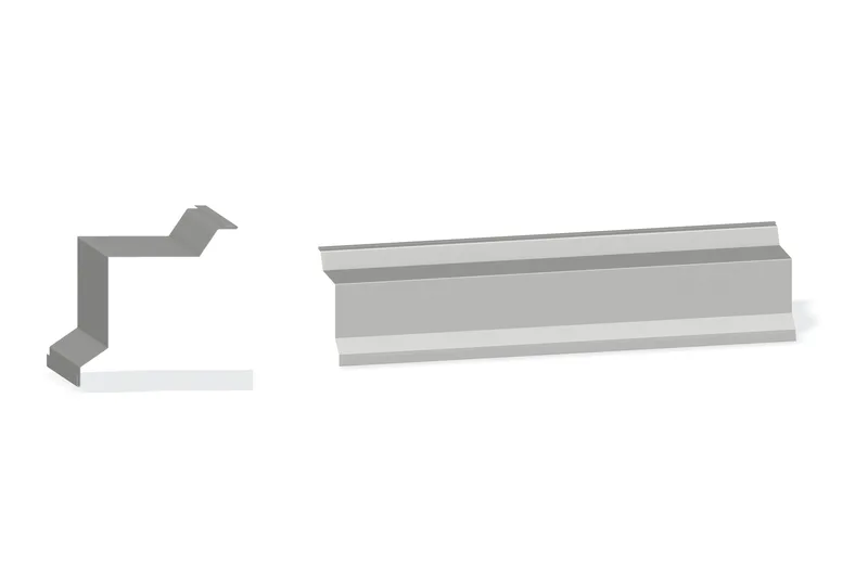 Inside Corner Trim 3-5/8" x 3-5/8"- AVP — Product reference illustration. The shown finish and dimensions are representative; refer to the selected product options.