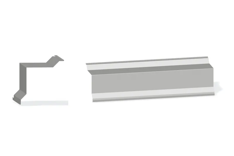 Inside Corner Trim 4-1/2" x 4-1/2" - PBR — Product reference illustration. The shown finish and dimensions are representative; refer to the selected product options.