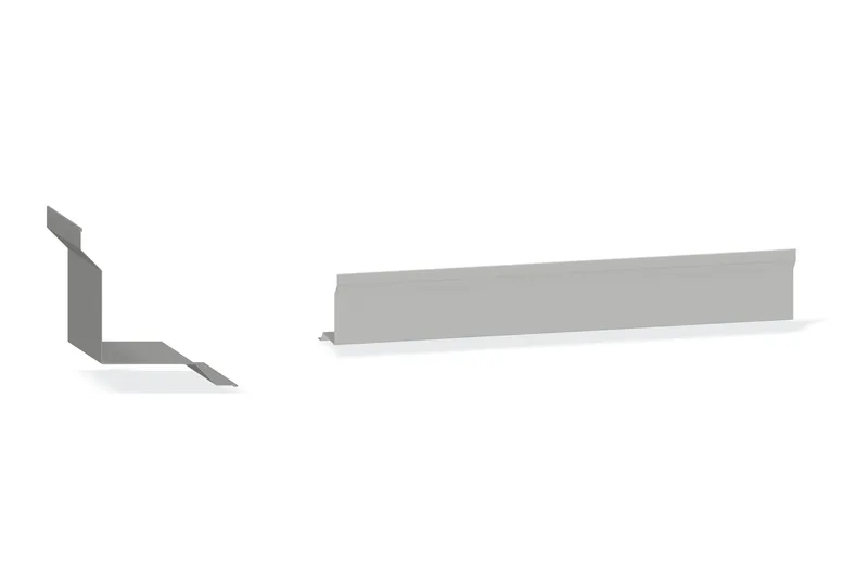 Inside Corner Trim Parametric - PBU — Product reference illustration. The shown finish and dimensions are representative; refer to the selected product options.