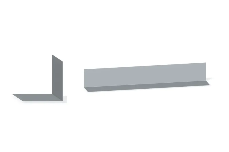 Inside Corner Trim - PBR — Product reference illustration. The shown finish and dimensions are representative; refer to the selected product options.