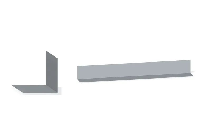 Inside Corner Trim — Product reference illustration. The shown finish and dimensions are representative; refer to the selected product options.