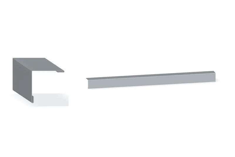 Outside Angle Trim · order reference 60.24.018.FL27 — Product reference illustration. The shown finish and dimensions are representative; refer to the selected product options.