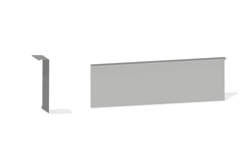 Outside Corner Trim 2" x 10" — Product reference illustration. The shown finish and dimensions are representative; refer to the selected product options.
