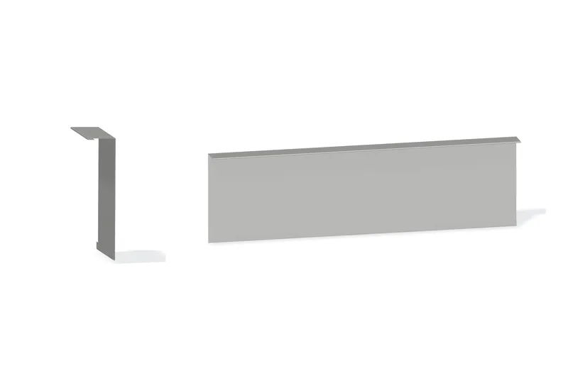 Outside Corner Trim 2" x 9" — Product reference illustration. The shown finish and dimensions are representative; refer to the selected product options.