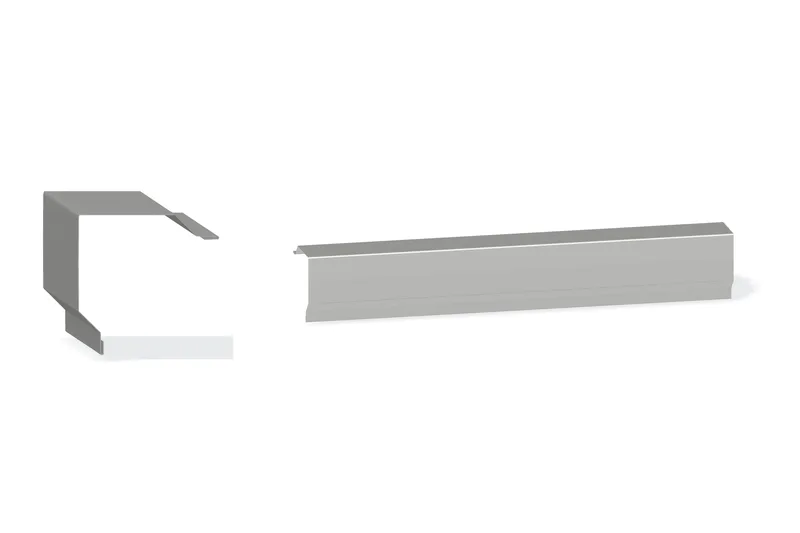 Outside Corner Trim 3-5/16" x 3-5/15" - PBU — Product reference illustration. The shown finish and dimensions are representative; refer to the selected product options.