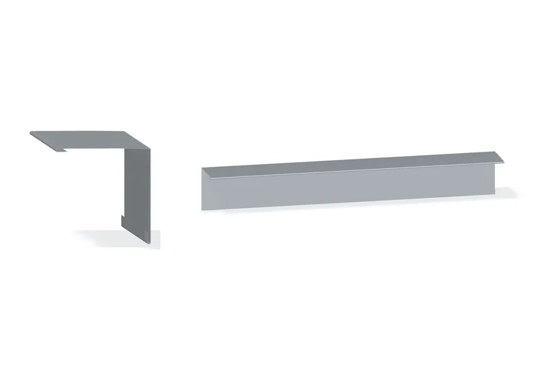 Outside Corner Trim 4-1/2" x 4-1/2" — Product reference illustration. The shown finish and dimensions are representative; refer to the selected product options.