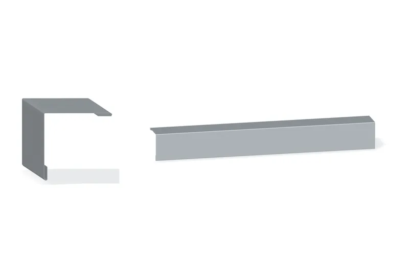 Outside Corner Trim 4" x 4" — Product reference illustration. The shown finish and dimensions are representative; refer to the selected product options.