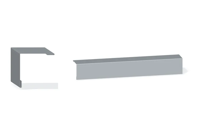Outside Corner Trim 5" x 5" — Product reference illustration. The shown finish and dimensions are representative; refer to the selected product options.