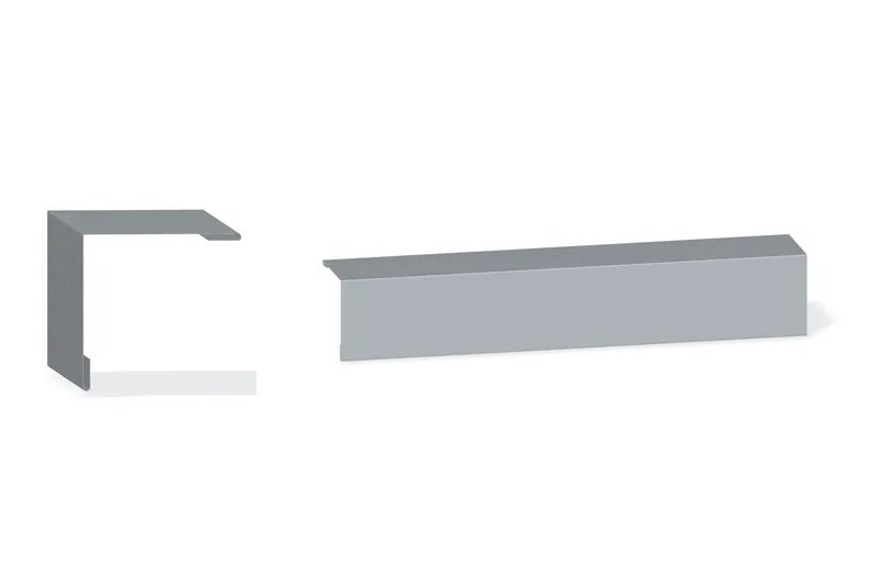 Outside Corner Trim 6" x 6" — Product reference illustration. The shown finish and dimensions are representative; refer to the selected product options.