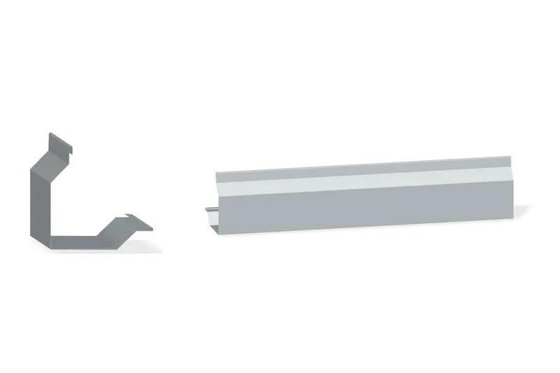 Outside Corner Trim - 7.2 Panel — Product reference illustration. The shown finish and dimensions are representative; refer to the selected product options.