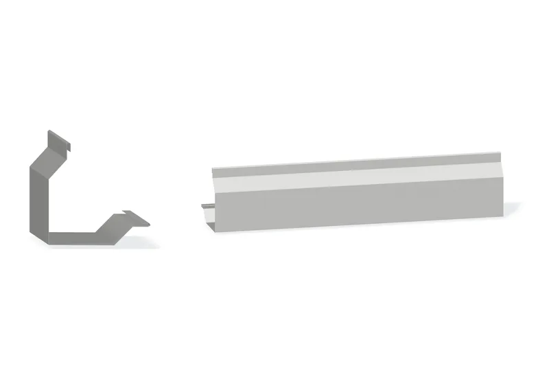 Outside Offset Corner Trim 7-1/16" x 7-1/16" — Product reference illustration. The shown finish and dimensions are representative; refer to the selected product options.