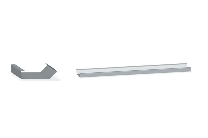 Perforated Vent Drip Trim — Product reference illustration. The shown finish and dimensions are representative; refer to the selected product options.