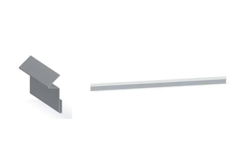 Rake Slide Trim — Product reference illustration. The shown finish and dimensions are representative; refer to the selected product options.