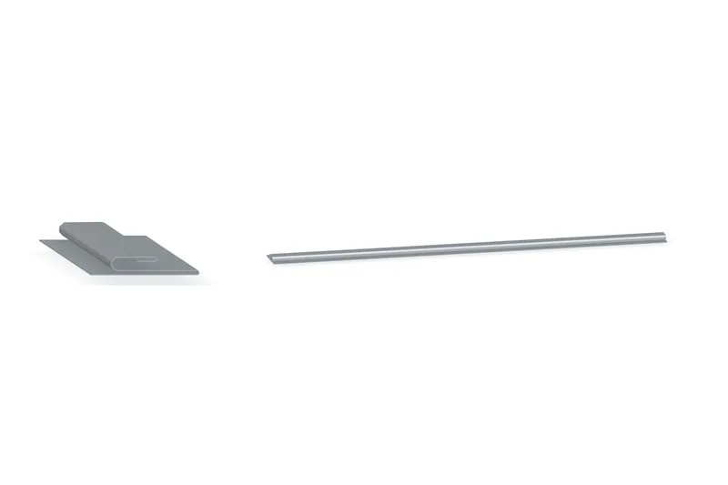 Rake Termination Trim - FlexLok® — Product reference illustration. The shown finish and dimensions are representative; refer to the selected product options.