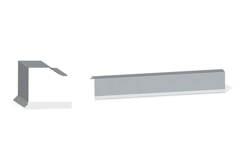 Rake Trim - PBR — Product reference illustration. The shown finish and dimensions are representative; refer to the selected product options.