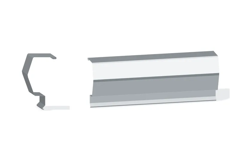 Sculptured High Side Eave Trim · order reference 60.24.018.FL265 — Product reference illustration. The shown finish and dimensions are representative; refer to the selected product options.