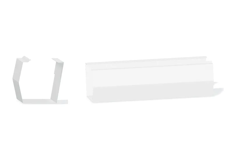 Sculptured Northern Std. Gutter - PBR, BattenLok HS, SuperLok, Double-Lok, Ultra-Dek — Product reference illustration. The shown finish and dimensions are representative; refer to the selected product options.
