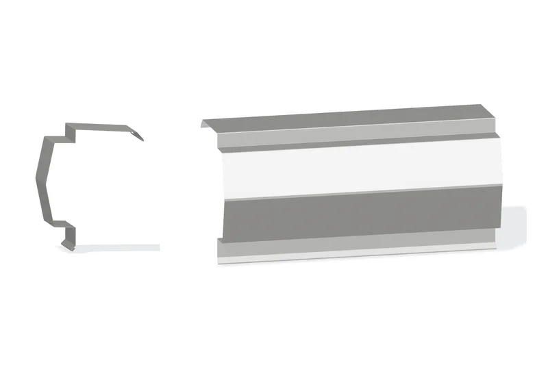 Sculptured Northern Std. Peak Box - PBR Roof 3/4" Thru 3" From Steel Line with 3/4" Thru 1-3/4" Wall Panel — Product reference illustration. The shown finish and dimensions are representative; refer to the selected product options.