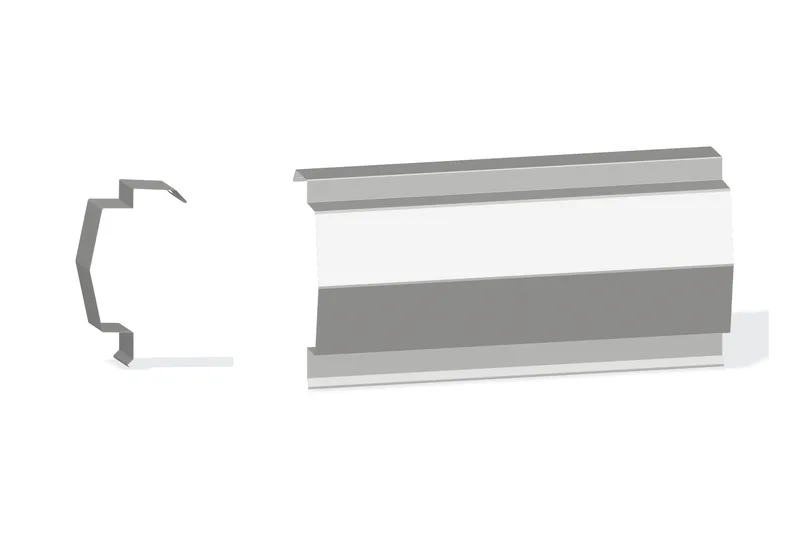 Sculptured Northern Std. Peak Box - PBR Roof At Steel Line Up To 3/4" with 3/4" Thru 1-3/4" Wall Panel — Product reference illustration. The shown finish and dimensions are representative; refer to the selected product options.