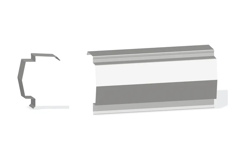Sculptured Northern Std. Peak Box - PBR Roof At Steel Line Up To 3/4" with 3" Wall Panel — Product reference illustration. The shown finish and dimensions are representative; refer to the selected product options.