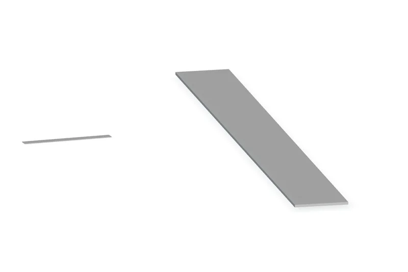 Sculptured or Style Gutter Strap — Product reference illustration. The shown finish and dimensions are representative; refer to the selected product options.