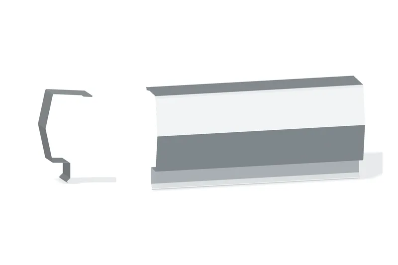 Sculptured Southern Std. Peak Box - Roof At Steel Line with 1-1/4" Wall Panel — Product reference illustration. The shown finish and dimensions are representative; refer to the selected product options.