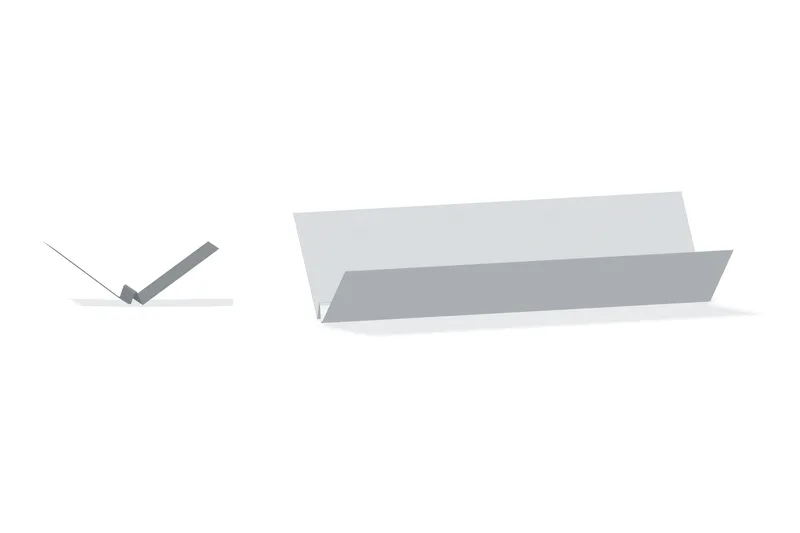 Standard Valley Trim · order reference 60.24.018.T5091 — Product reference illustration. The shown finish and dimensions are representative; refer to the selected product options.